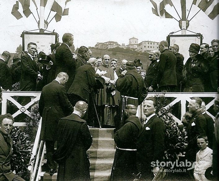 Posa Prima Pietra Ospedale Maggiore 1927