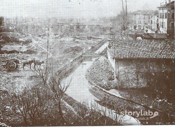Deviazione Roggia Serio Per Far Funzionare La Turbina Dello Zopfi 1897