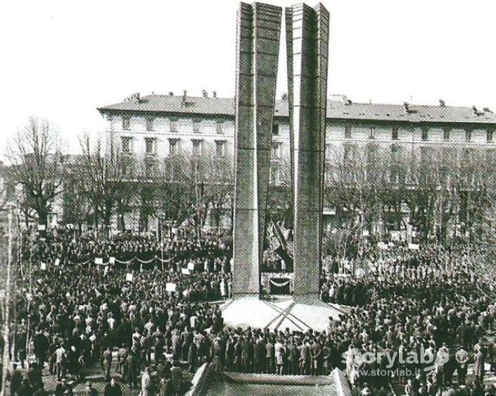 Inaugurazione Monumento All'Alpino 1962