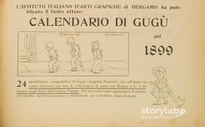 Calendario Di Gugù 1899