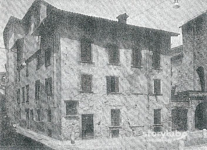Casa del Priore di Santa Maria Maggiore prima del 1958