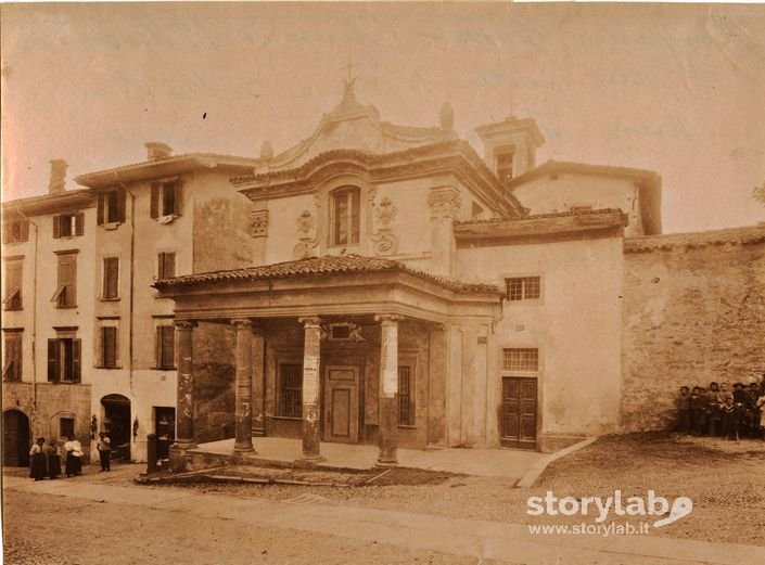 Via S. Alessandro Alta..... (Ol Paesett ) 1910