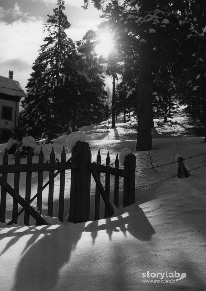 Cantoniera Della Presolana In Inverno