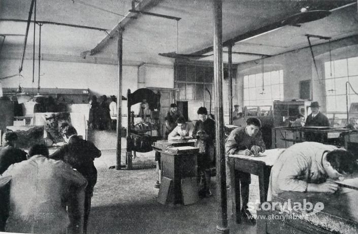 Fotoincisione Alle Arti Grafiche 1910